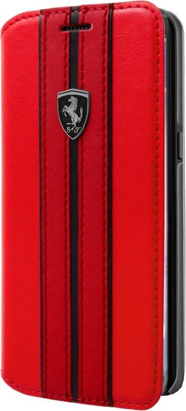 Samsung Galaxy S8+ hoesje - Ferrari - Rood - Kunstleer