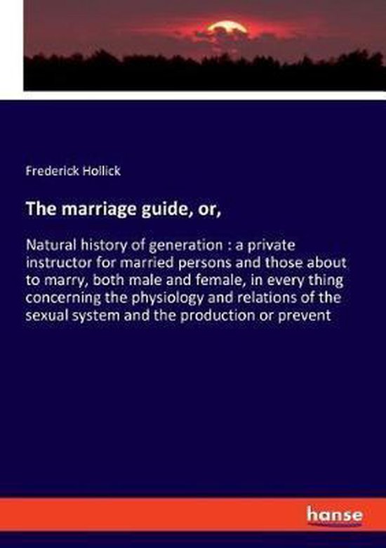 The marriage guide, or, - cover