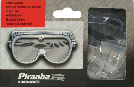 Infecteren long Advertentie Piranha Veiligheidsbril met zijdelingse bescherming (gesloten zijkant)  X41010 | bol.com