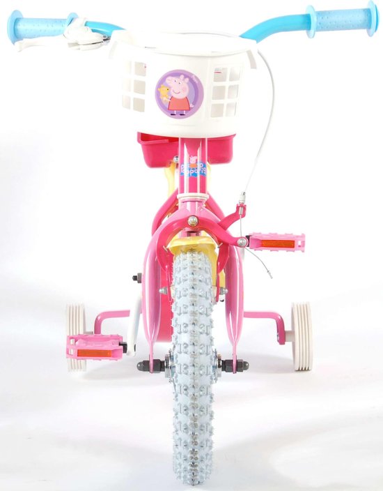 TOIMSA Vélo Enfant 3/5 Ans Motif Peppa Pig 12 Pouces 