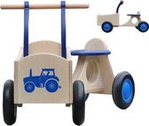 Bakfietsje blauw | tractor