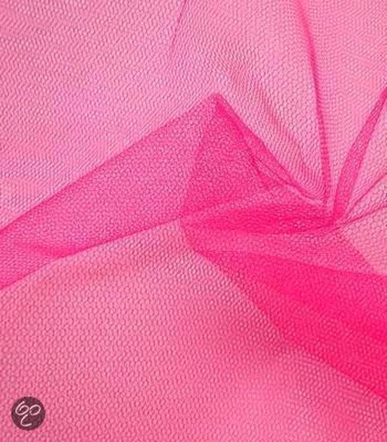 Roze tule stof | bol.com