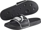 PUMA Leadcat Slippers Unisex - Black / White - Maat 47