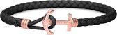 Paul Hewitt Phrep Lite PH-PHL-L-R-B-M - Armband - Leer - Zwart - 18cm