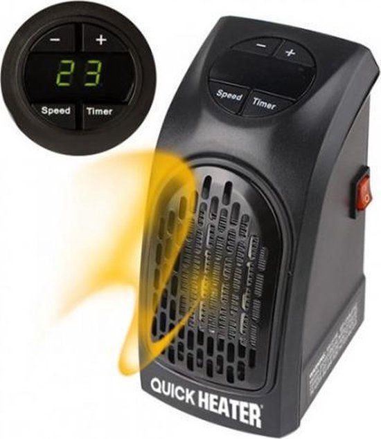 veer Afscheiden strottenhoofd Fast & Handy Mini Heater - Straalkachel Ventilator kachel | bol.com