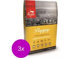 Orijen Whole Prey Puppy Kip&Kalkoen - Hondenvoer - 3 x 2 kg