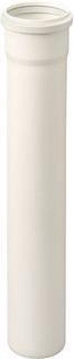 Ubbink Rolux T120 PP verlengstuk 80mm L=1000mm wit
