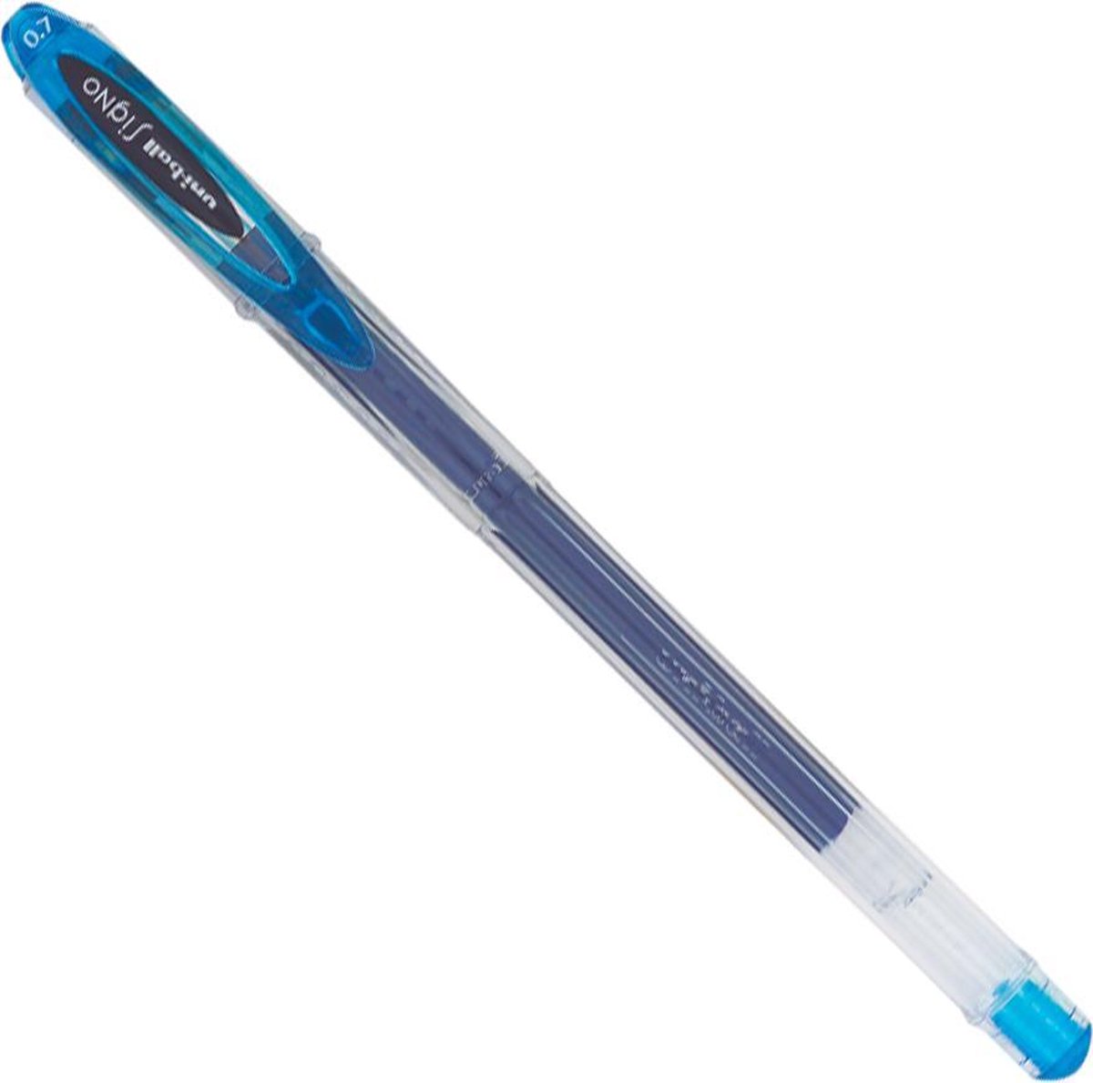 Uni-Ball Lichtblauwe Gelpen - Signo UM-120 Gel Pen - Gel pen met snel drogende, licht- en water resistente inkt - 0.7mm schrijfbreedte