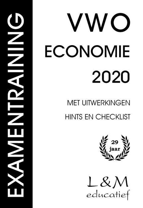 Examentraining Vwo Economie 2020 - H. Vermeulen | Northernlights300.org