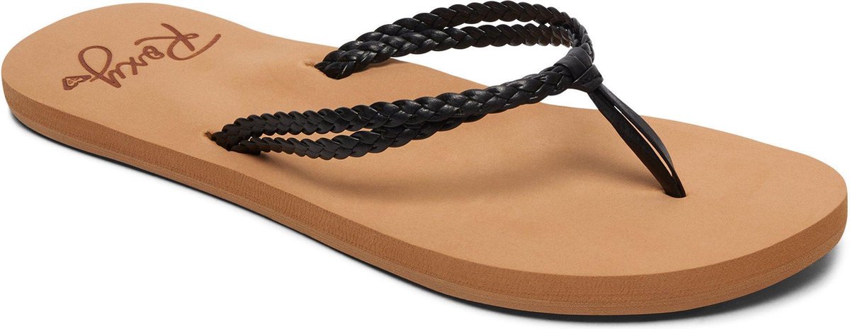 Roxy Costas Dames Slippers Zwart