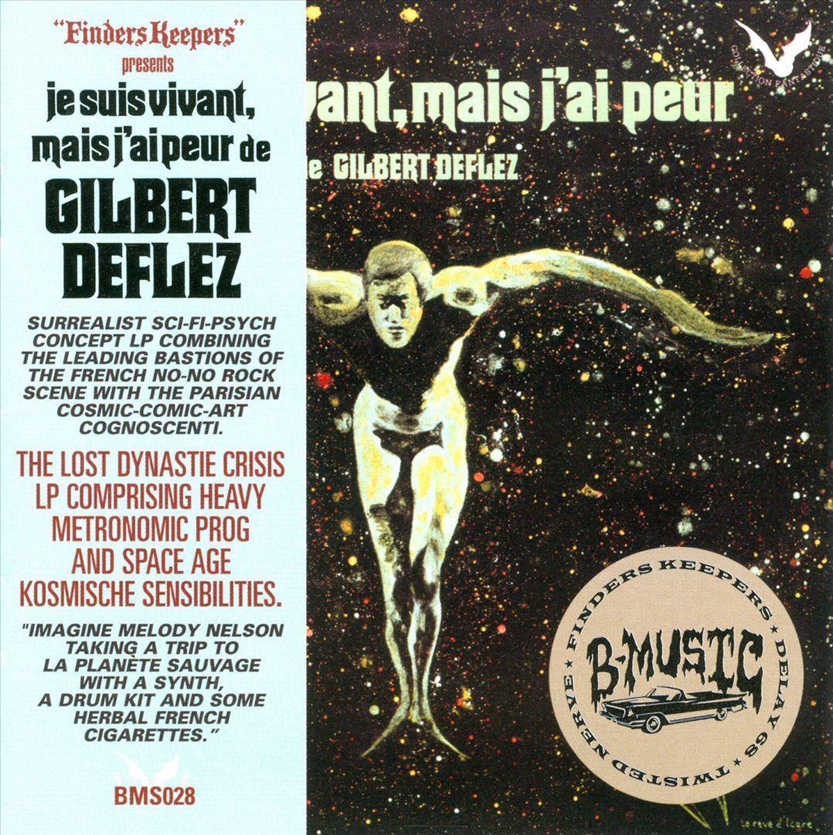 Je Suis Vivant, Mais J'ai Peur de Gilbert Deflez
