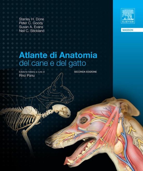 Atlante di anatomia del cane e del gatto - cover