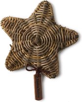 Riviera Maison Rustic Rattan Sea Star - 16x16 Cm - Bruin