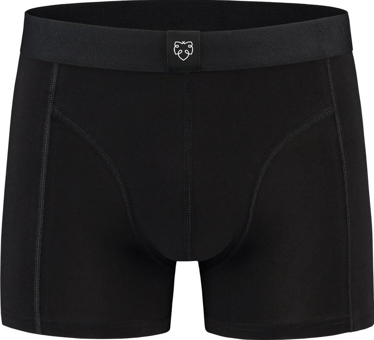 A-dam - Jelle - Boxershort - Biologisch Katoen - Onderbroek - Ondergoed - Heren - Volwassenen - Zwart