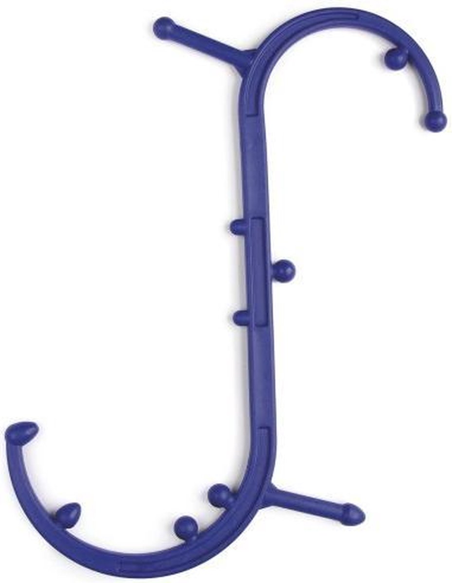 Goedkoopste BackJoy Trigger Point Massager - Rugmassage apparaat - Blauw