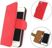 TCC Book iPhone 6 Plus hoesje Flip/Wallet Case/Cover Rood