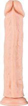 Realistische grote dildo beigeig