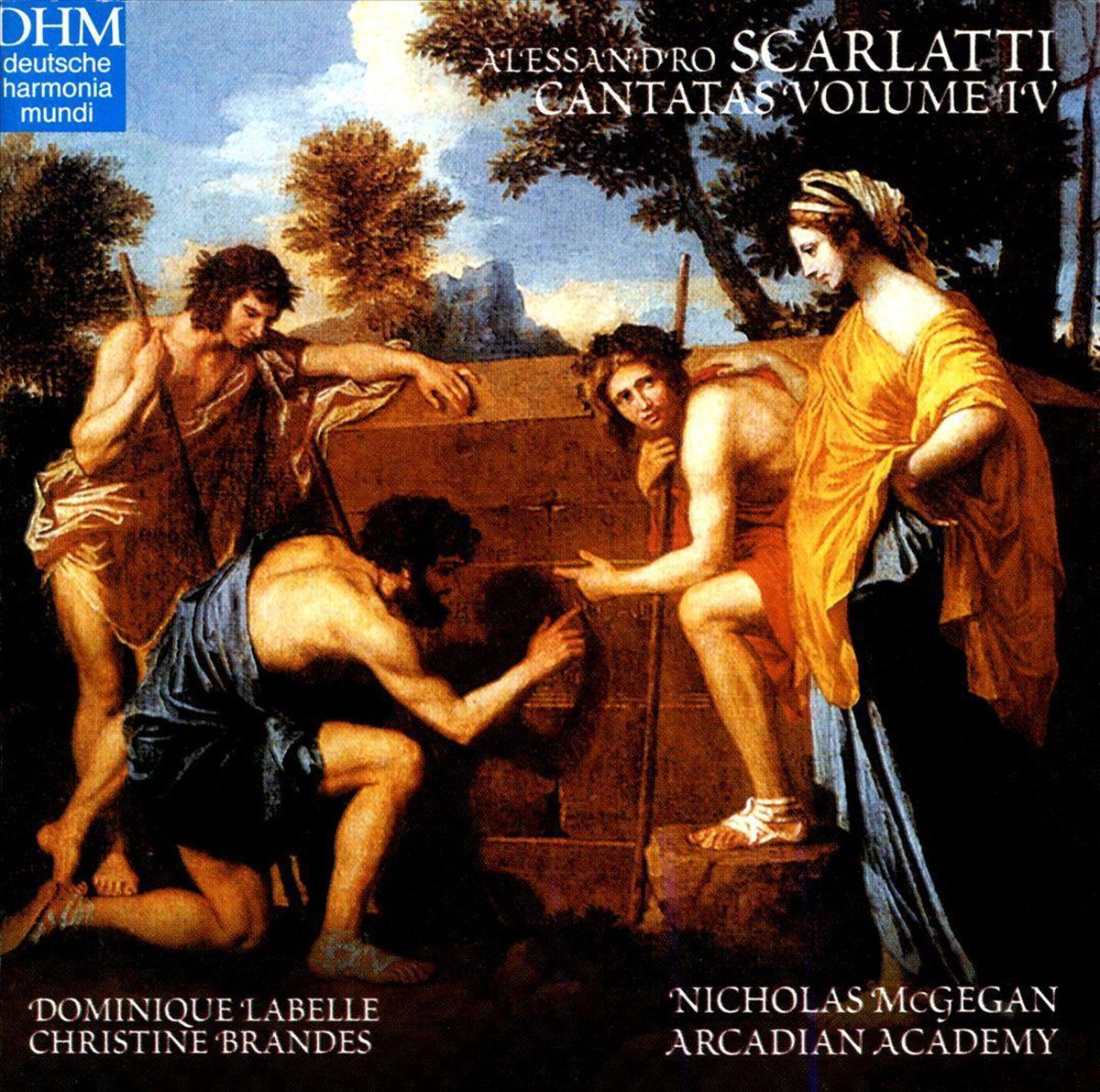 A. Scarlatti: Cantatas Vol 4 / Nicholas McGegan, Arcadian Academy