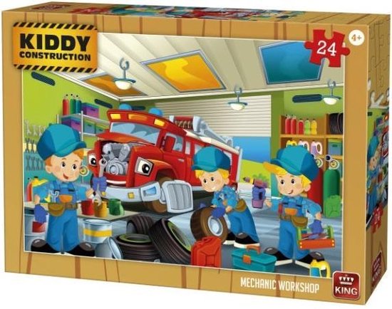 Puzzel Brandweer 58X39cm 60 Stukjes