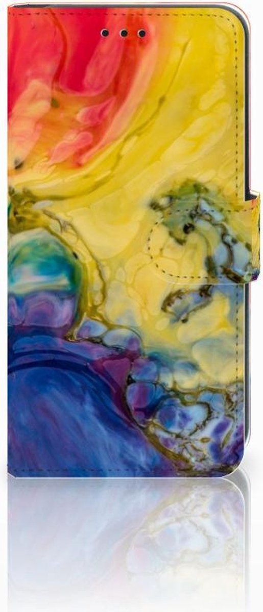 Hoesje Xiaomi Mi A2 Lite Watercolor Dark