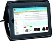 iPad/Tablet schrijfmap A5 LEDER Roze
