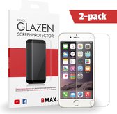2-pack BMAX Glazen Screenprotector iPhone 6 Plus / 6s Plus