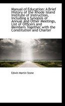 Manual of Education