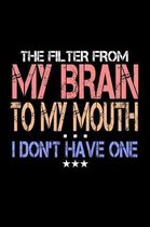 The Filter From My Brain To My Mouth I Don't Have One