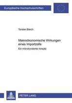 Makrooekonomische Wirkungen Eines Importzolls