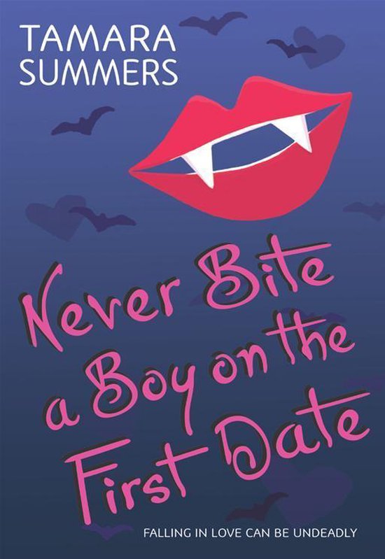 Never Bite a Boy on the First Date - cover