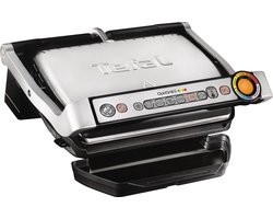 Tefal Optigrill+ GC712D - Contactgrill - Anti-aanbaklaag - 6 automatische programma’s - RVS