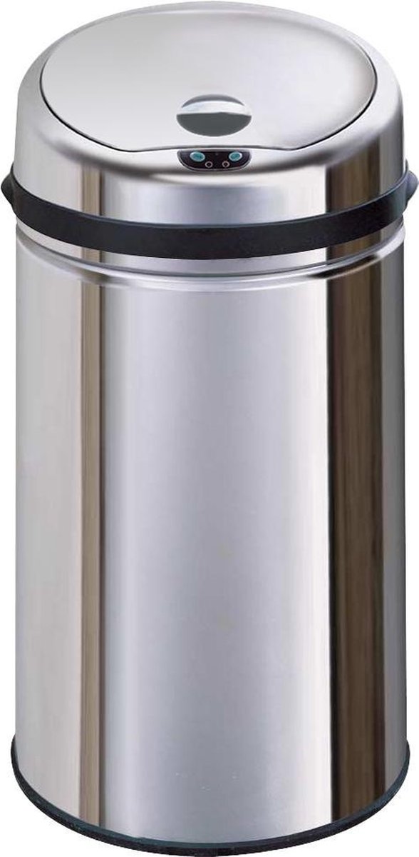 RVS 30 L AFVALBAK MET Infra Rood-SENSOR