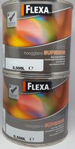Flexa Superior - Haute brillance - Blanc - 500 ml - 2 pièces