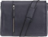 Visconti Hunter leather Foster L Messenger bag - 16072bk