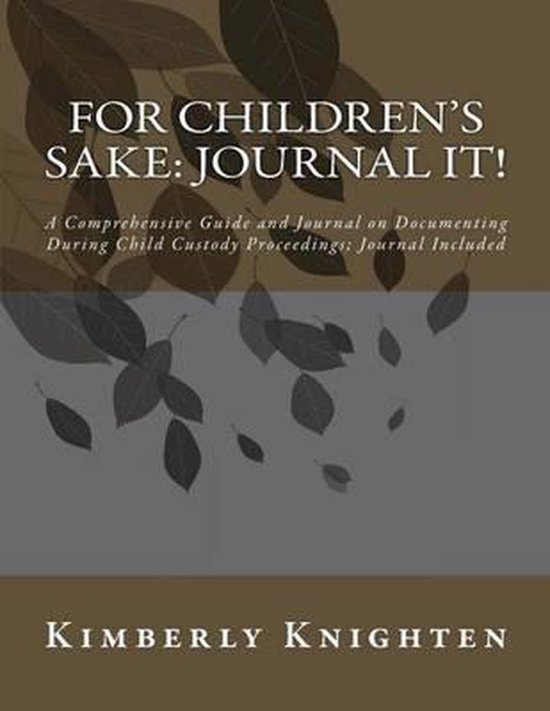 For Children's Sake - cover
