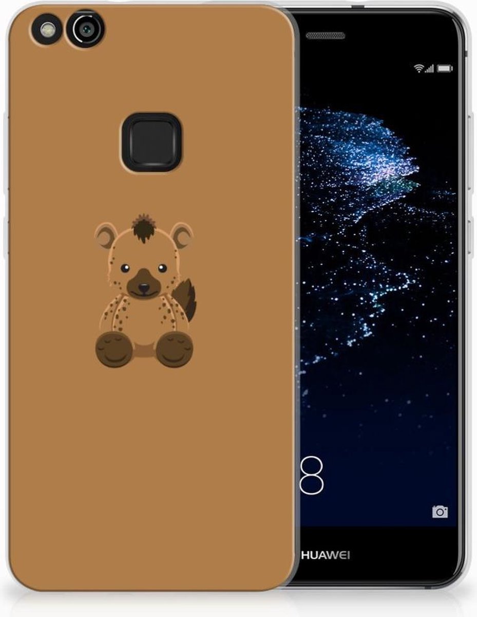 Huawei P10 Lite Telefoonhoesje met Naam Baby Hyena
