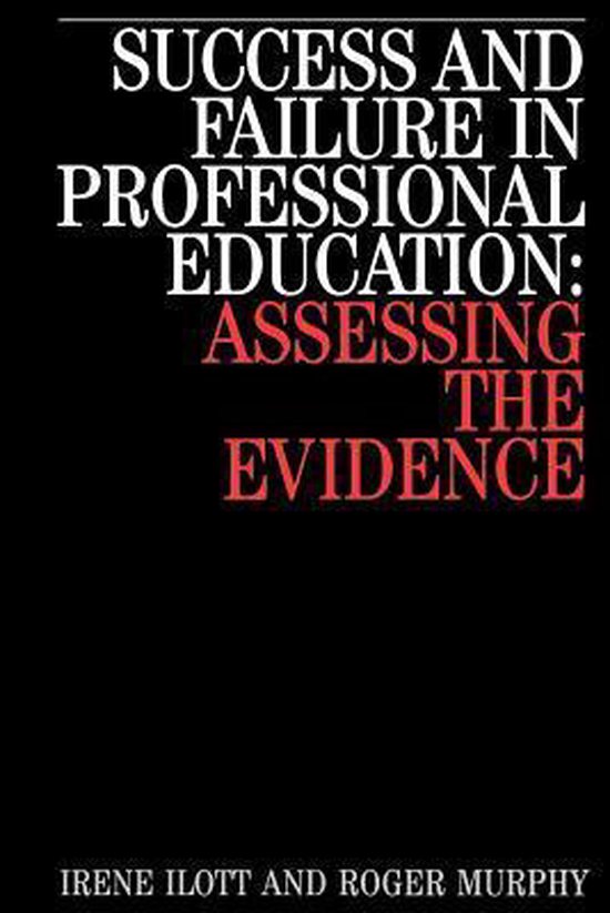 Success And Failure In Professional Education - cover