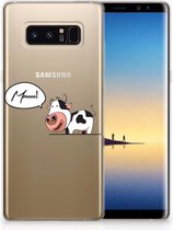 Samsung Galaxy Note 8 TPU Hoesje Design Cow