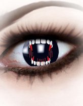 Vampier tanden contactlenzen voor volwassenen - Schmink