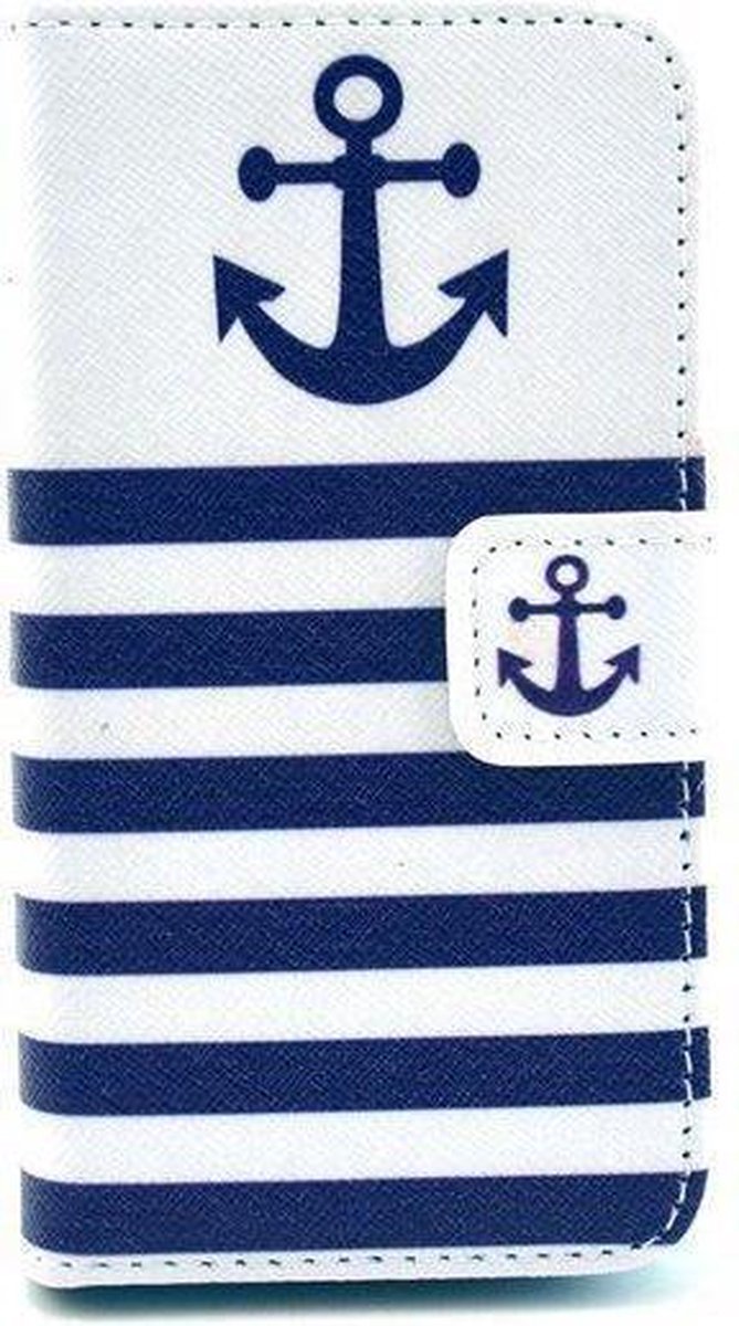 hoesje Anker zee agenda wallet iPhone 4 4s