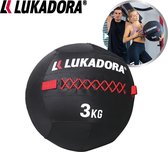 Bol.com Lukadora Weight Wall Ball 3 kg - Train thuis met uitdagende HIT-circuits aanbieding