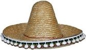 Stro sombrero 60 cm voor volwassenen - Mexicaanse hoed