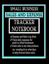 Small Business Sales and Expense Tracker Notebook