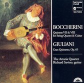 Boccherini: Quintets VII & VIII for String Quartet & Guitar; Giuliani: Gran Quintetto, Op. 65