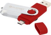 Platinet PMFB32R USB flash drive 32 GB USB Type-A / Micro-USB 2.0 Rood