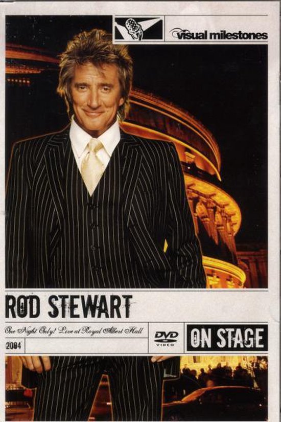 Cover van de film 'Rod Steward - One Night Only'