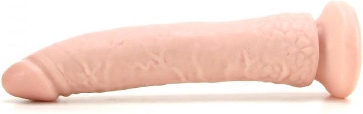 Goedkoopste Dildo Fantasy Pleasure 'being fetish', Dildo met zuignap. beige, 21 cm lang.