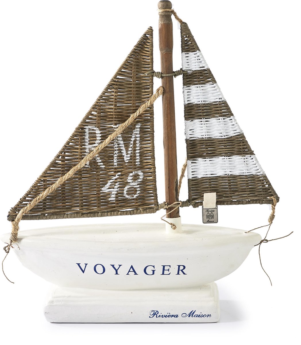Rivièra Maison RM 48 Yacht - Decoratief Object - Wit | bol.com