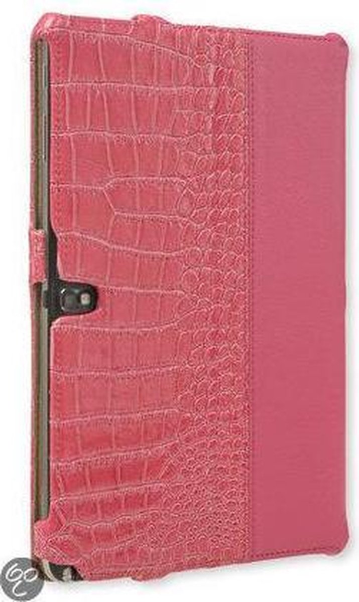 Gecko Covers Croco hoes voor Samsung Galaxy Note 10.1 2014 - Rood