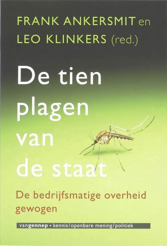Cover van het boek 'De tien plagen van de staat' van F. Ankersmit